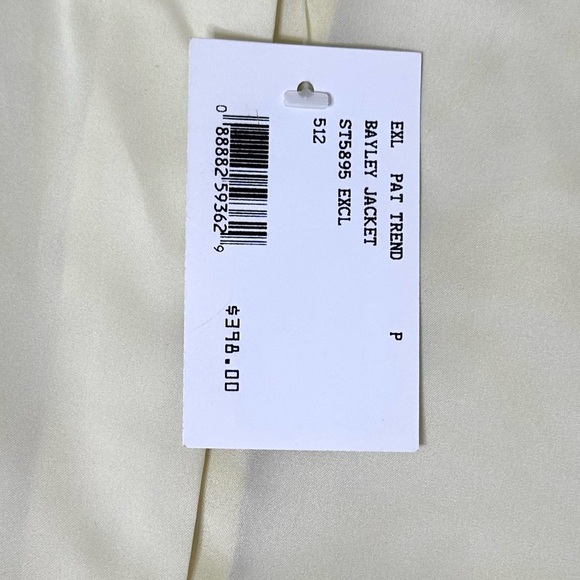 NWT INTERMIX Bayley Metallic Brocade Jacket  Fits a SZ 6 Petitie - Picture 5 of 10